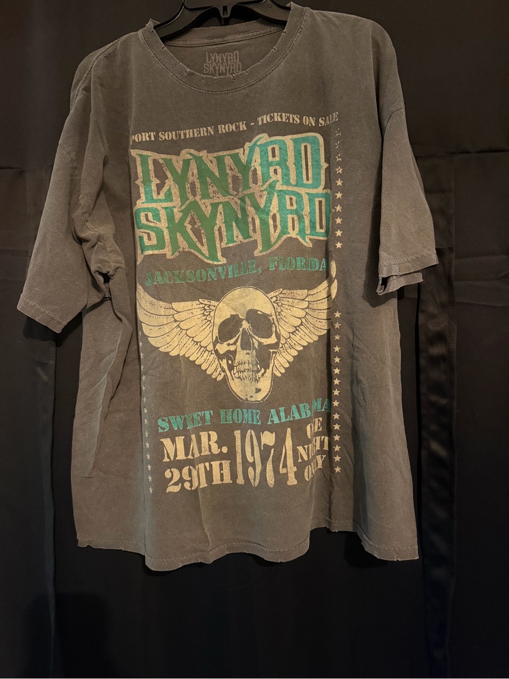 Graphic Tee Lynyrd Skynyrd - Vintage Gray